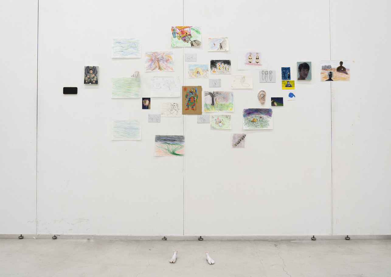 暁闇の夢 installation view